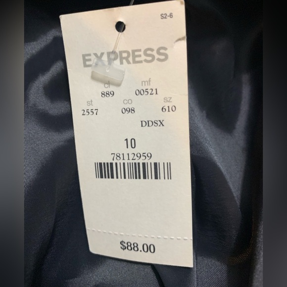 Express design studio short sleeve jacket - Picture 2 of 7